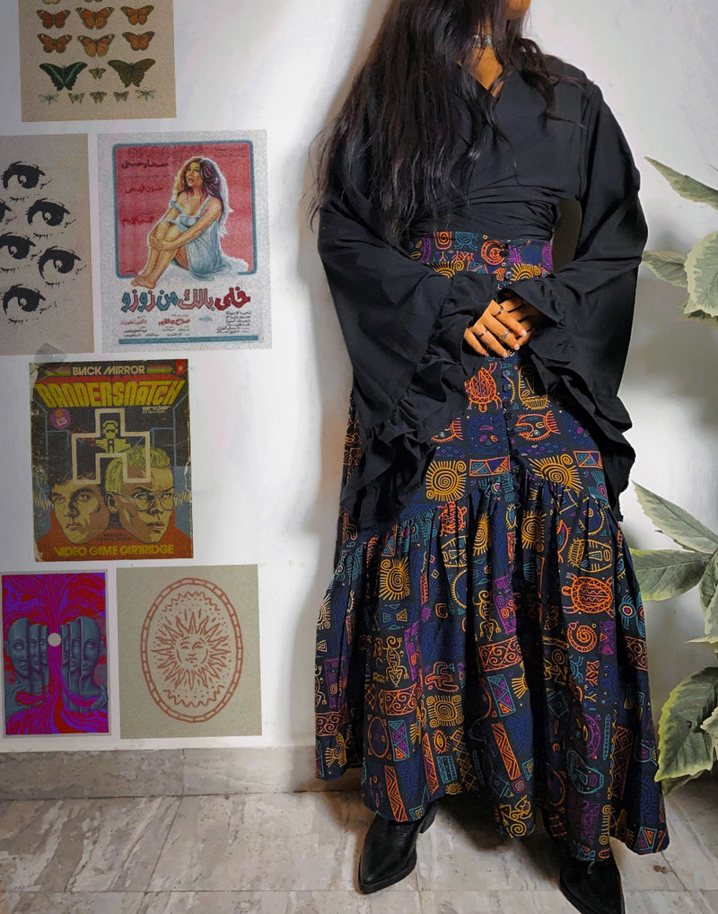 Boho African Skirt