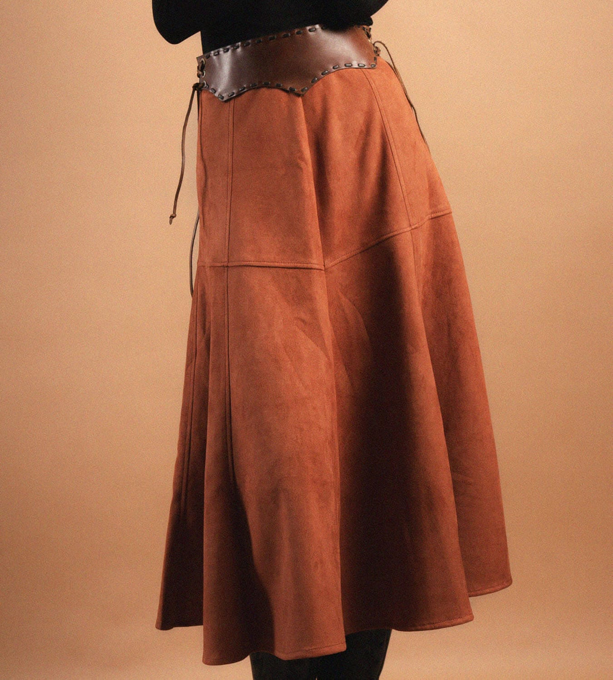 Brown Cowgirl Skirt