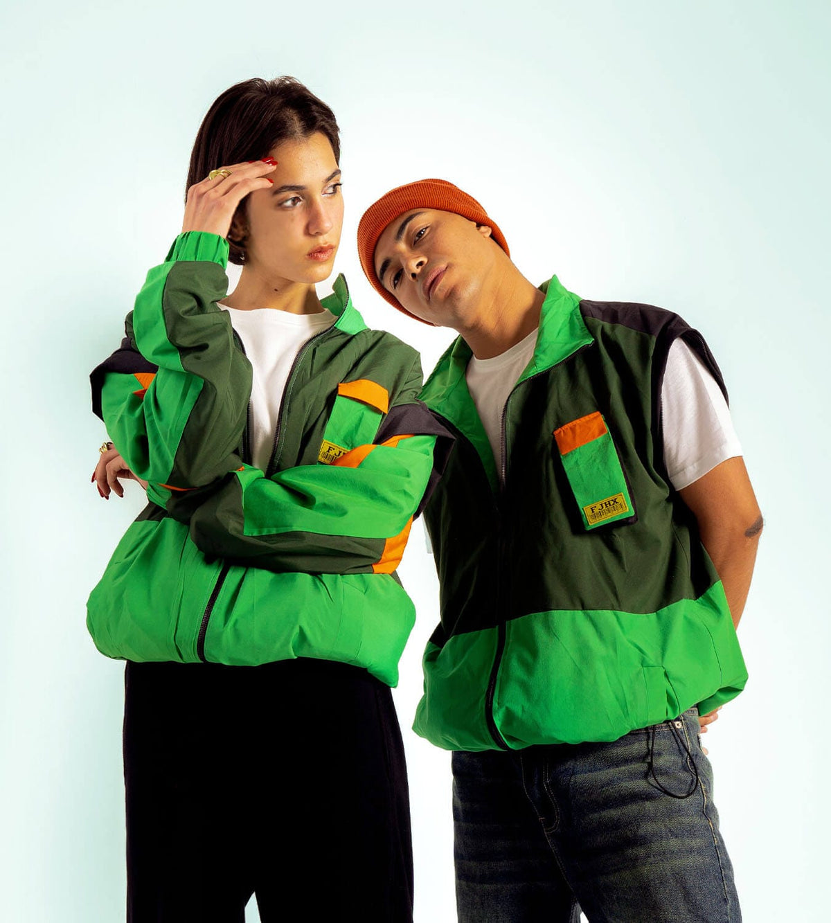 Retro Green Jacket