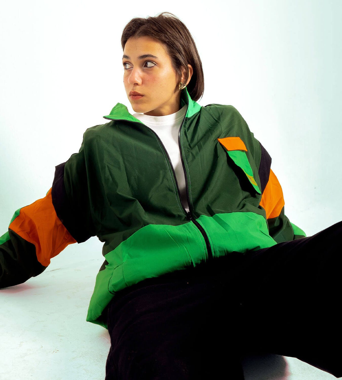 Retro Green Jacket