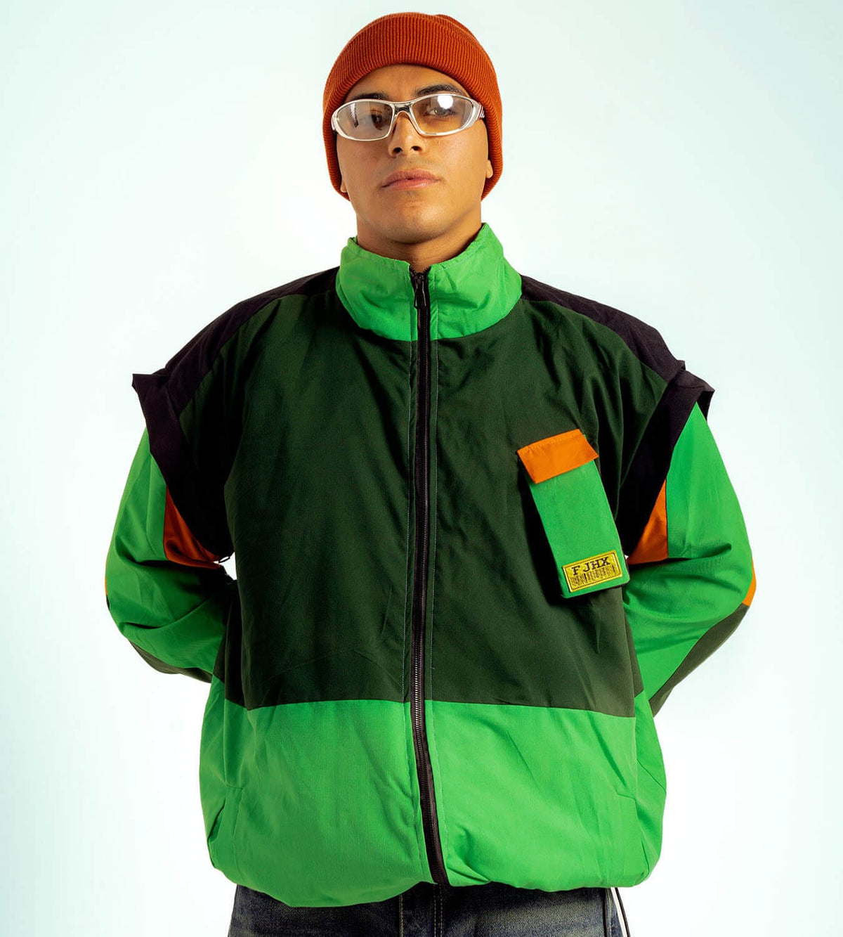 Retro Green Jacket