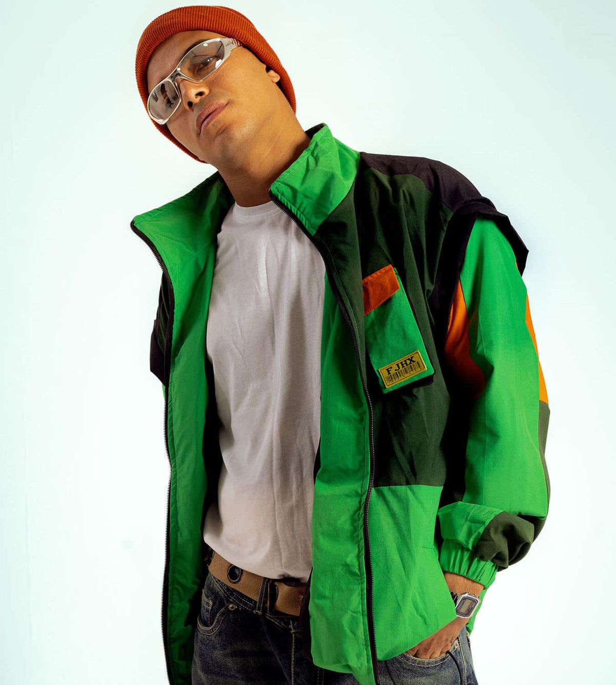 Retro Green Jacket