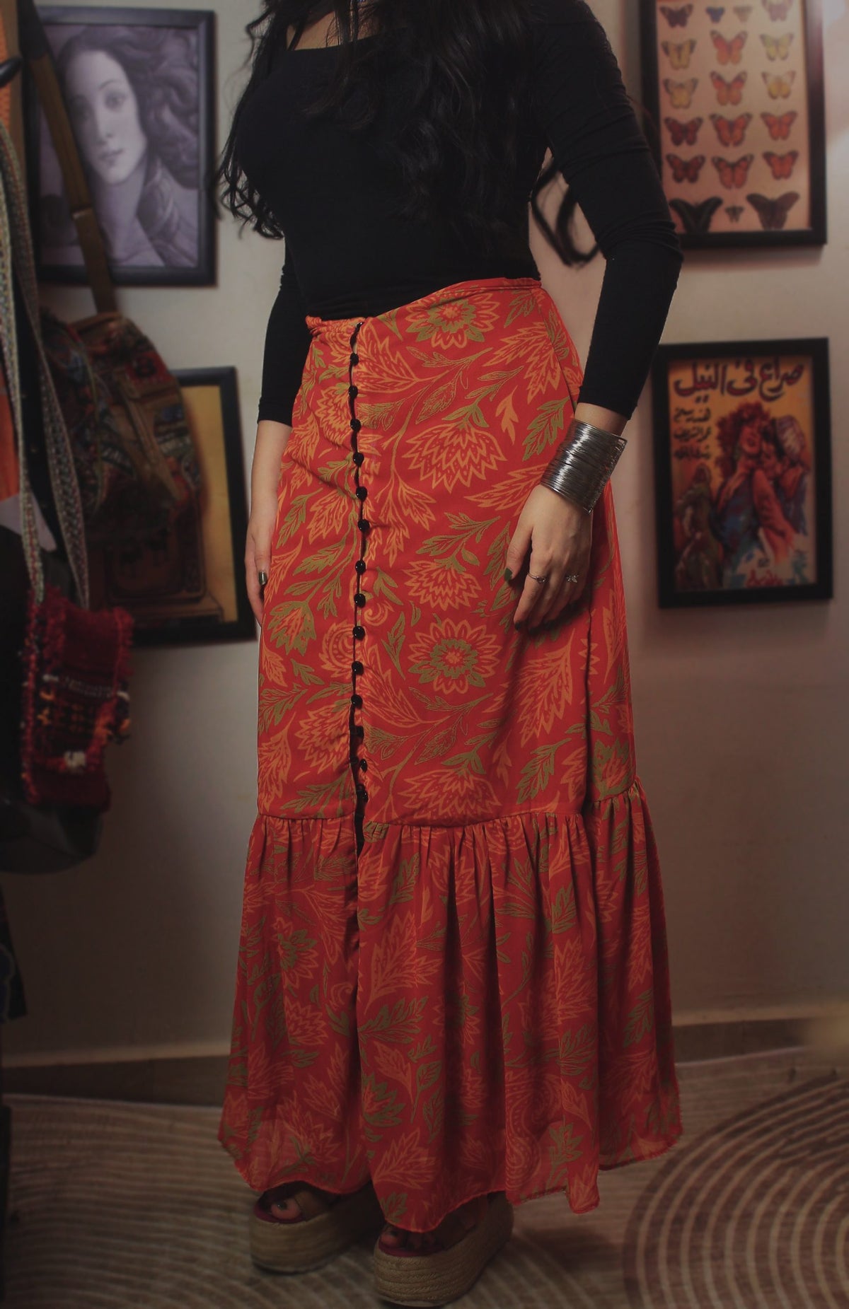 Trio Look (Dress, Skirt and Blouse)
