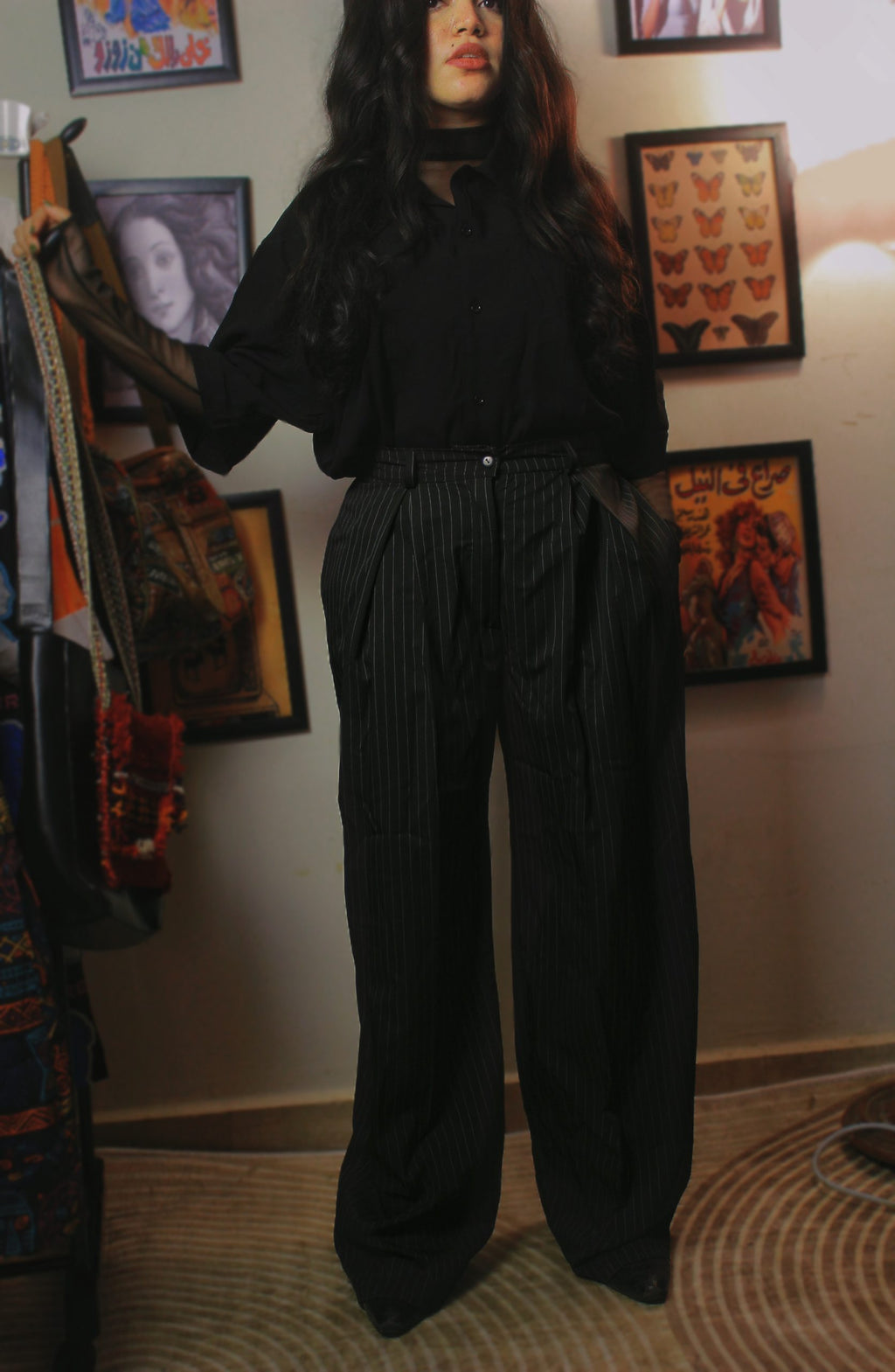 Short Sleeves Black Shirt