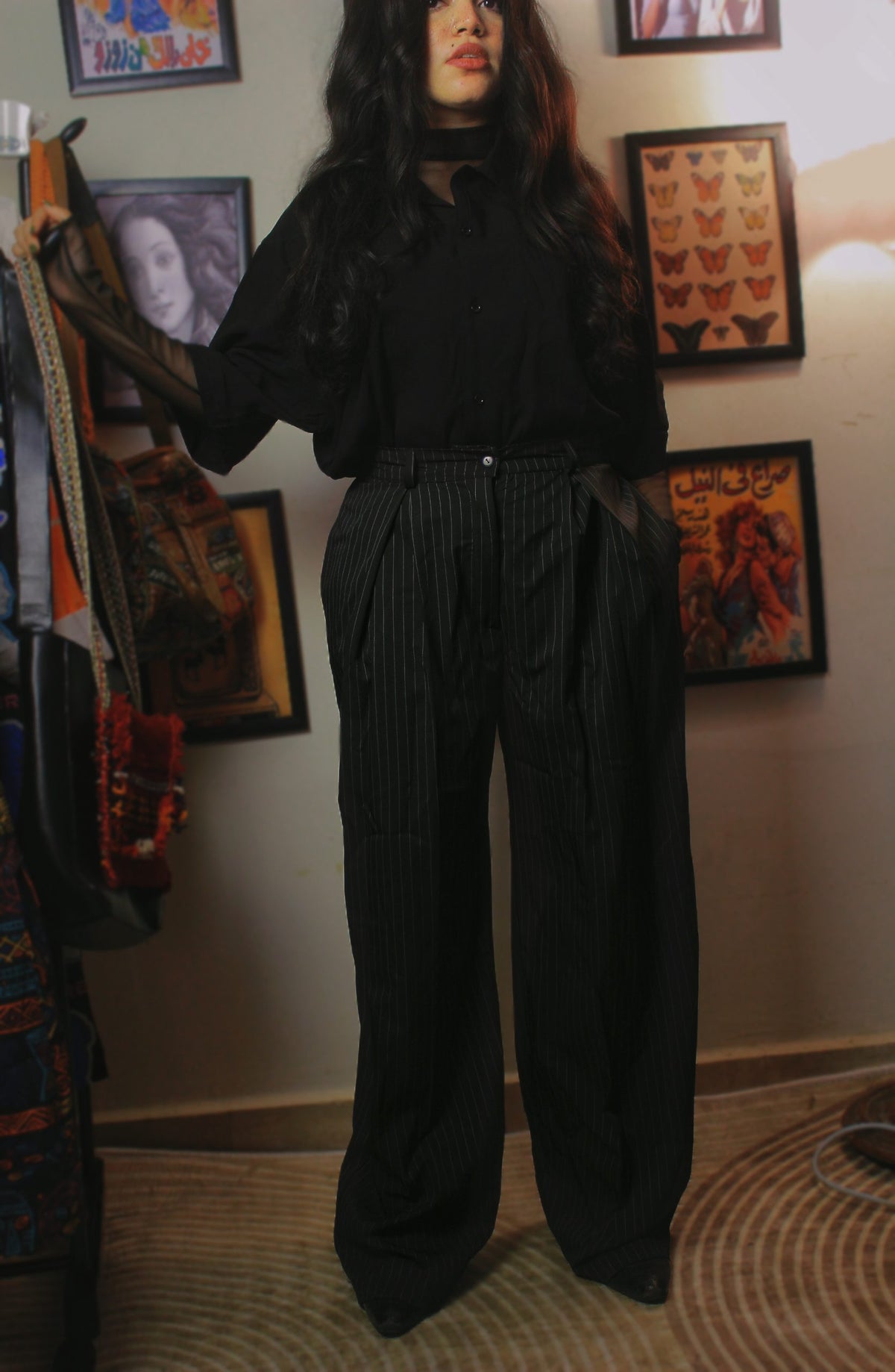 Short Sleeves Black Shirt