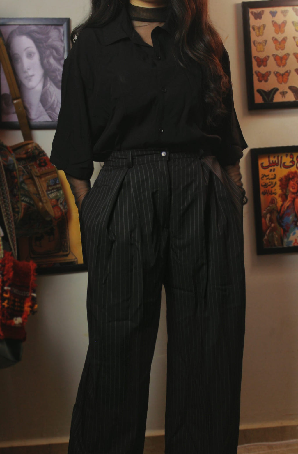 Short Sleeves Black Shirt