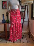 Boho Floral Skirt