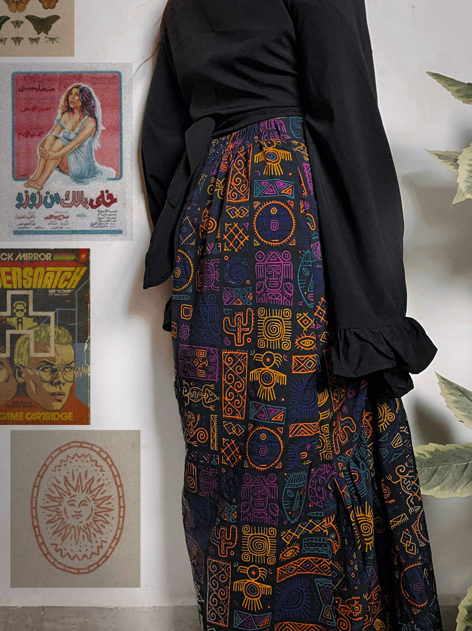 Boho African Skirt