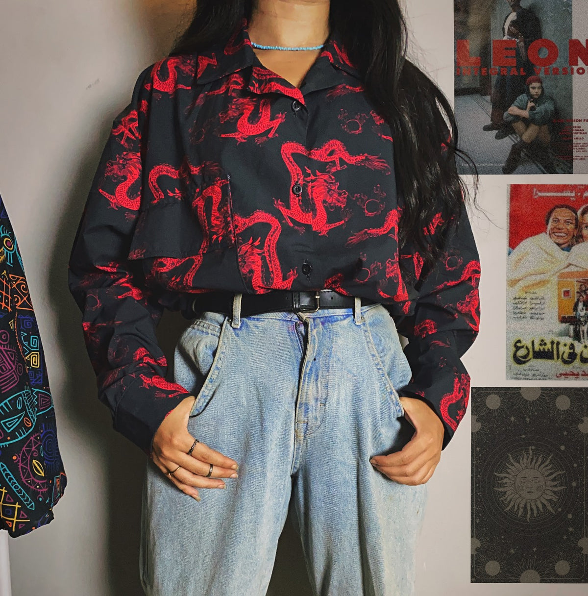Long Sleeves Dragon Shirt