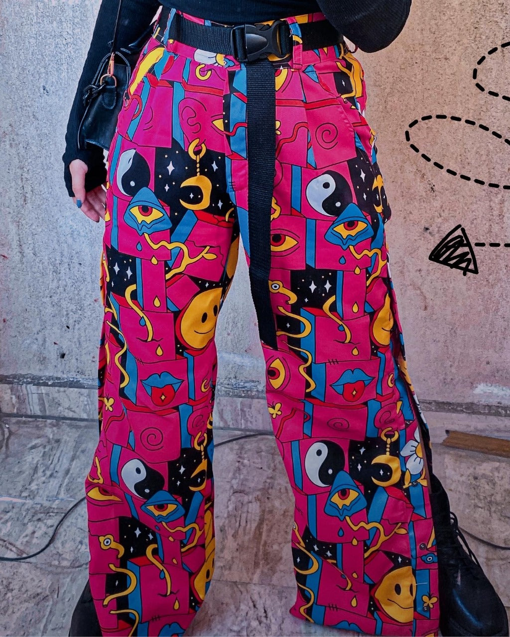 Funky Pink Pants