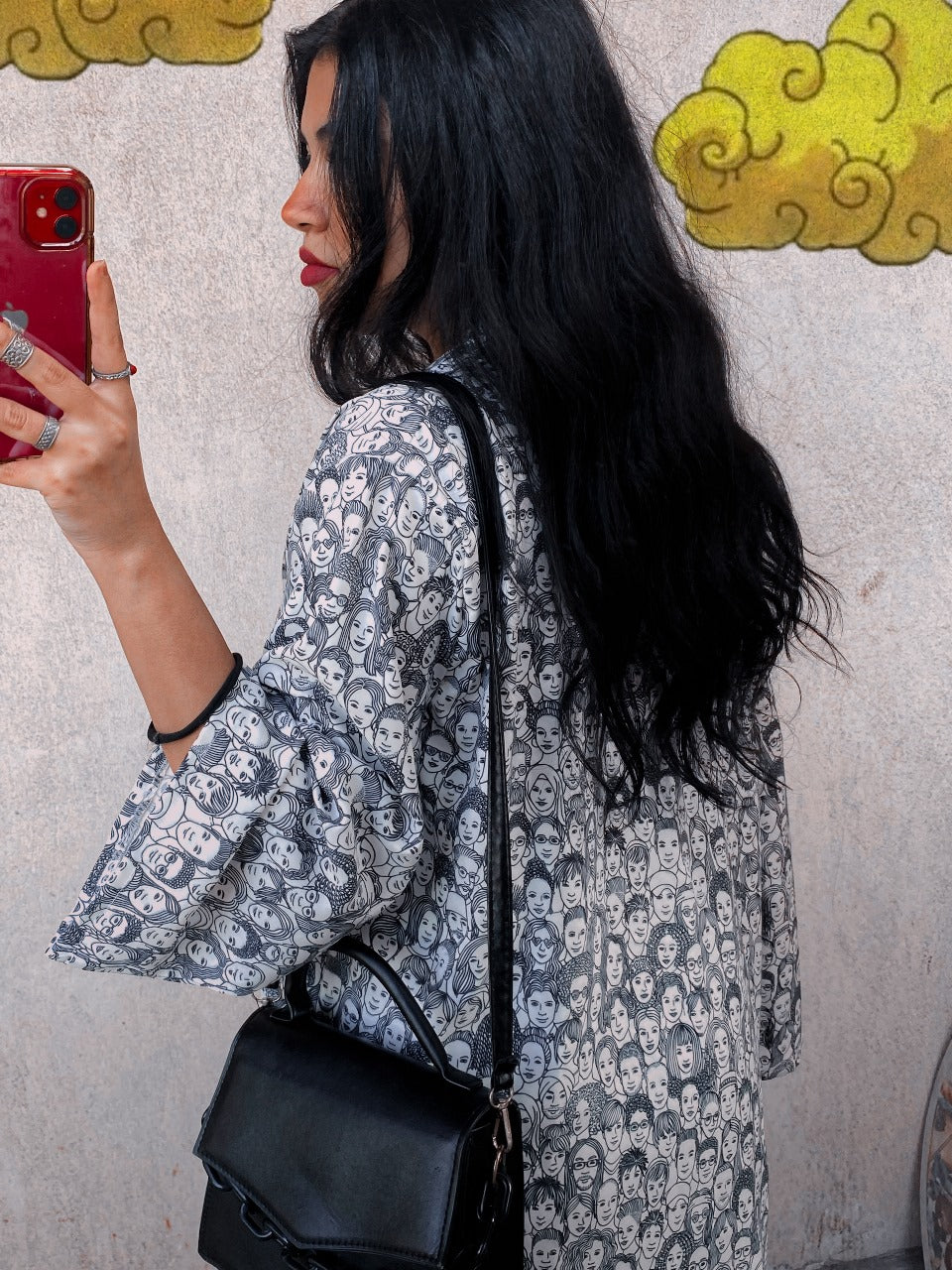 Faces Kimono