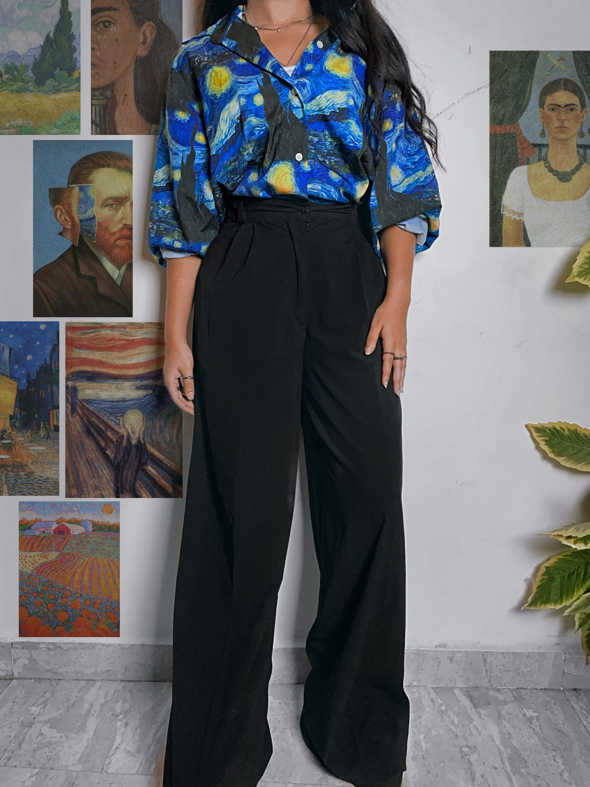 Black Wide Leg Pants