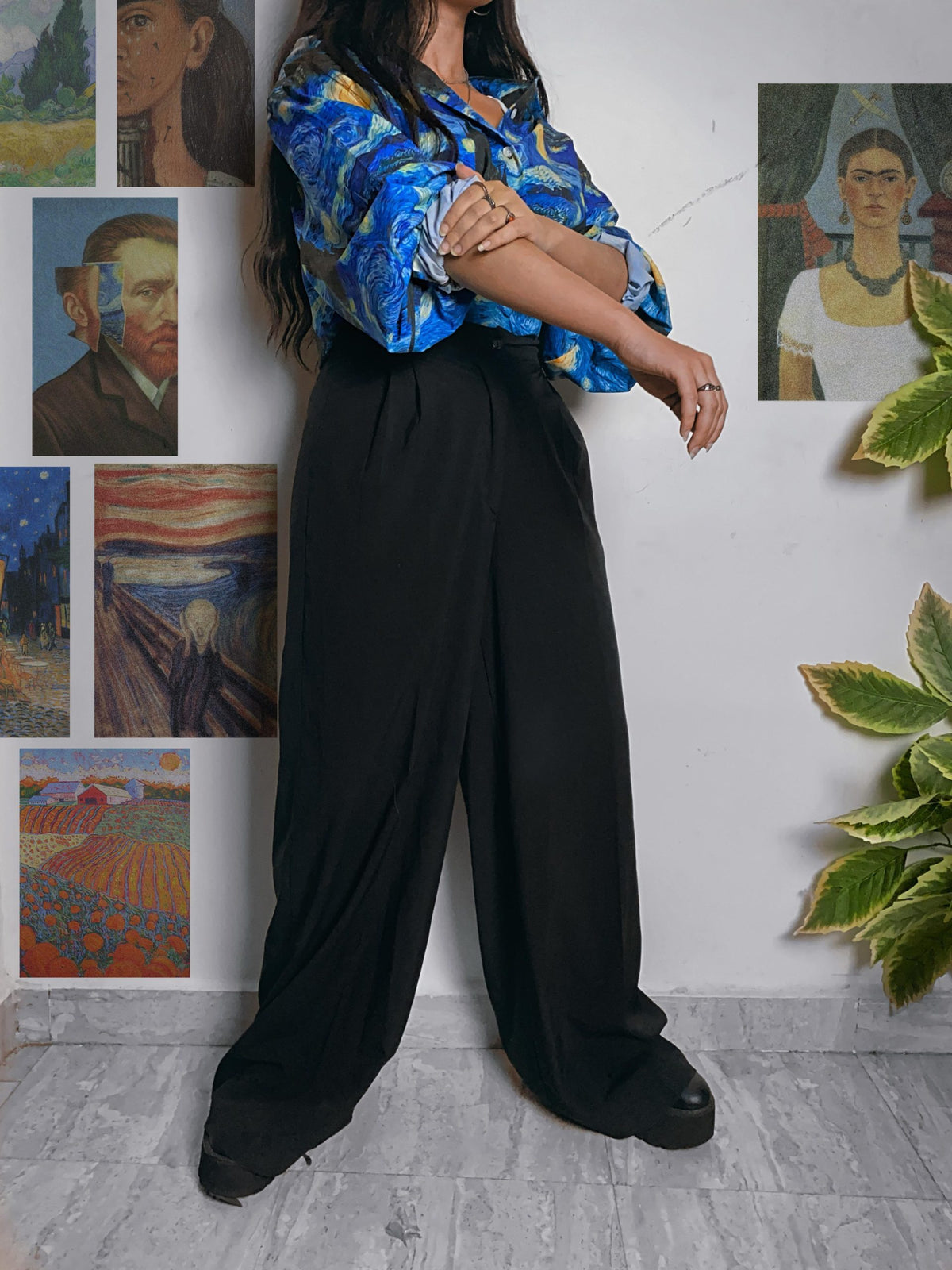Black Wide Leg Pants