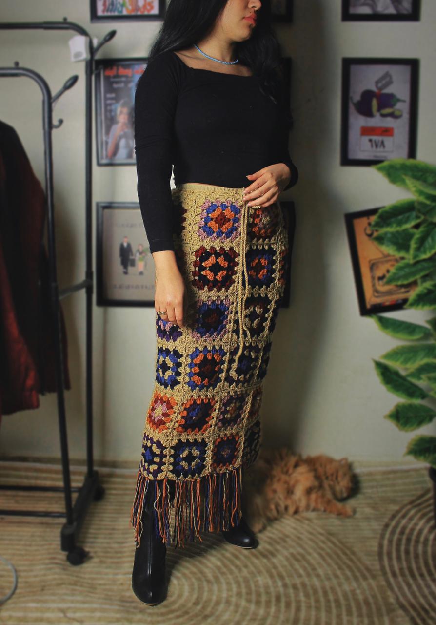 The Statement Crochet Skirt (Limited Edition)
