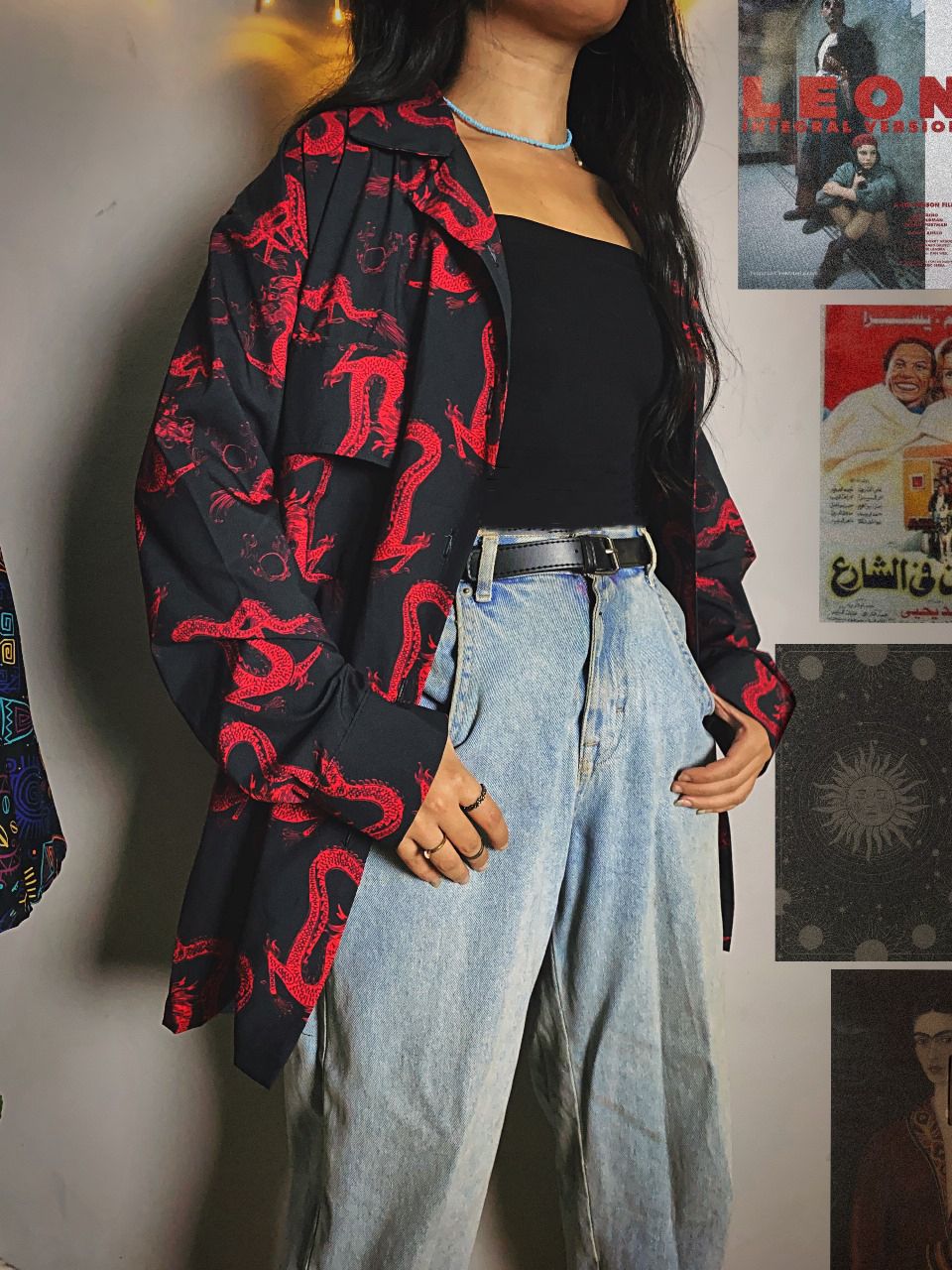 Long Sleeves Dragon Shirt