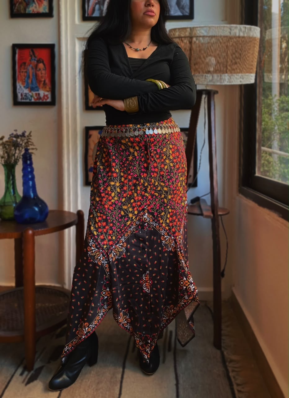 Midnight Bloom Skirt