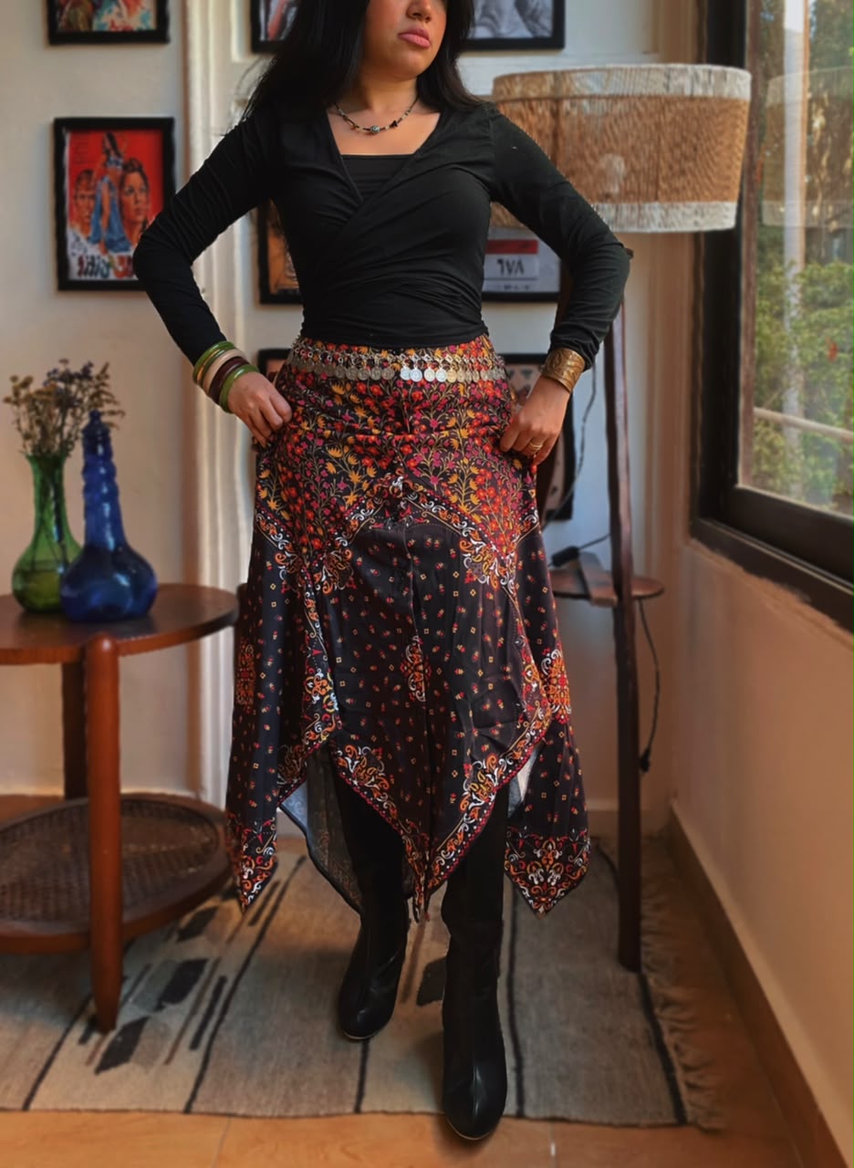 Midnight Bloom Skirt