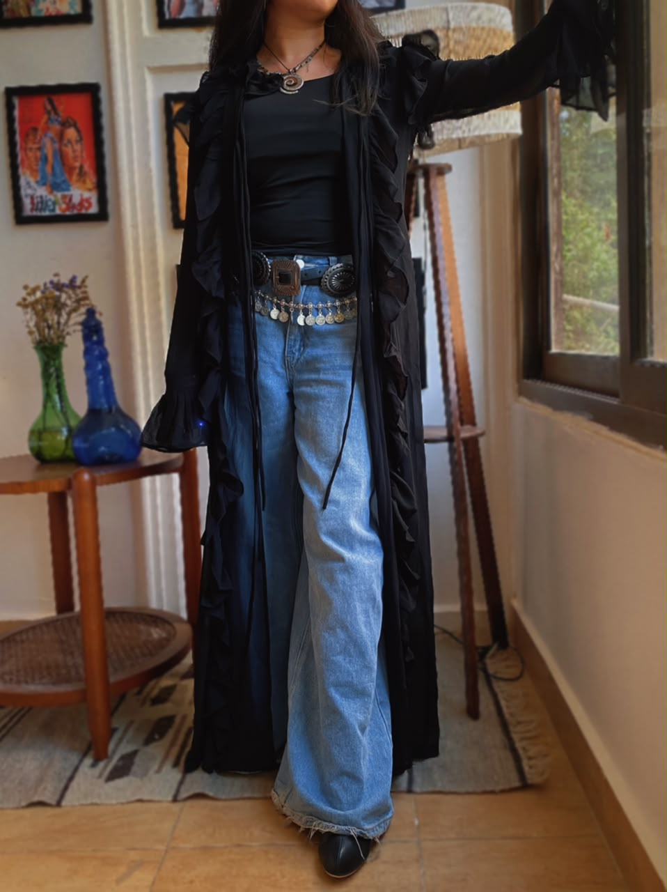 Rebel Ruffles Kimono