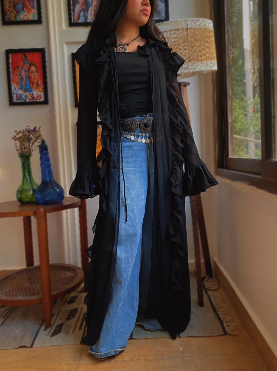 Rebel Ruffles Kimono