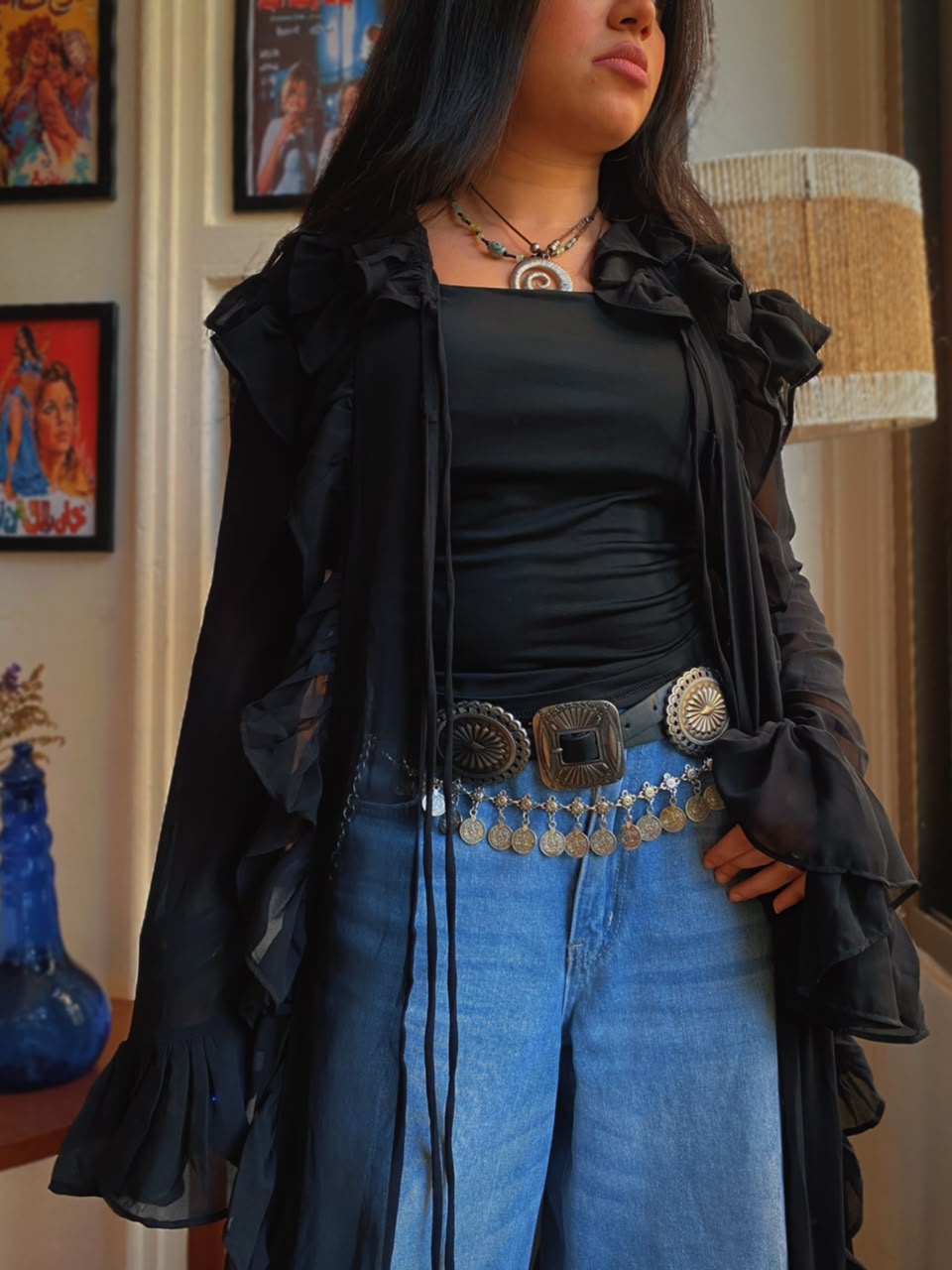 Rebel Ruffles Kimono