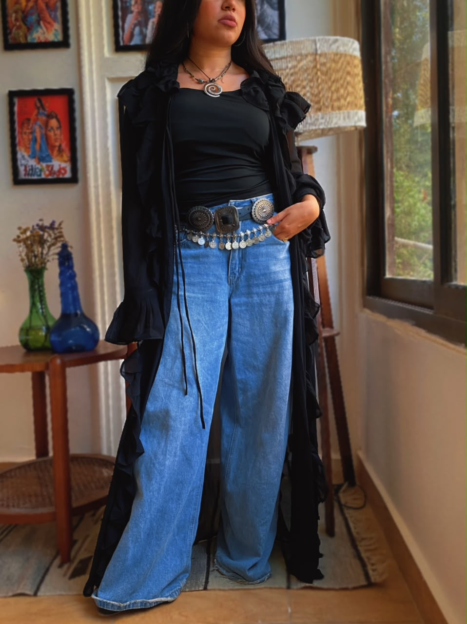 Rebel Ruffles Kimono
