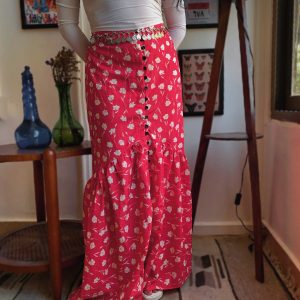 Boho Floral Skirt